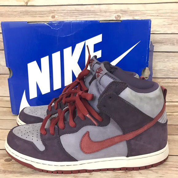 Nike Other - Nike SB Dunk High Plum Pruple Rare size 8.5